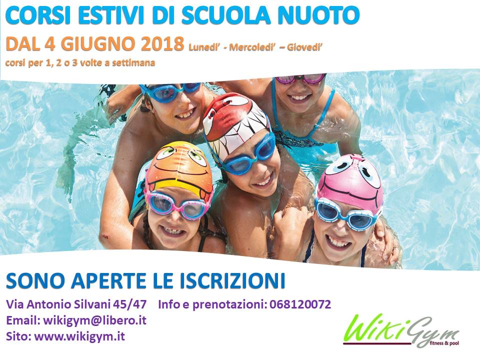 CORSI DI NUOTO ESTIVI PER BAMBINI